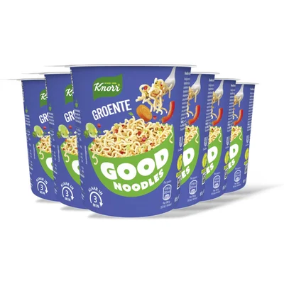 Knorr Good noodles groente 6pack