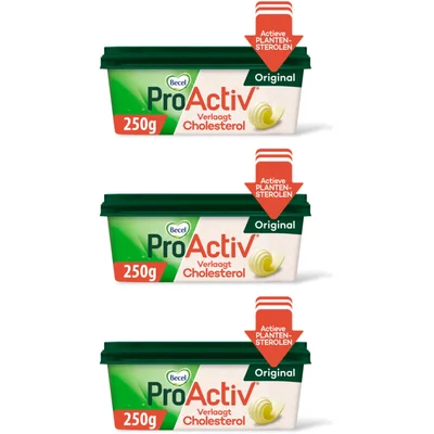 Becel Proactiv original cholesterol 3-pack