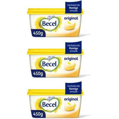 Becel Original palmolievrij 3-pack