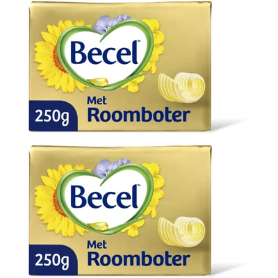 Becel Met roomboter palmolievrij 2-pack