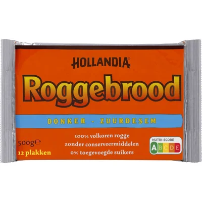 Hollandia Roggebrood donker zuurdesem