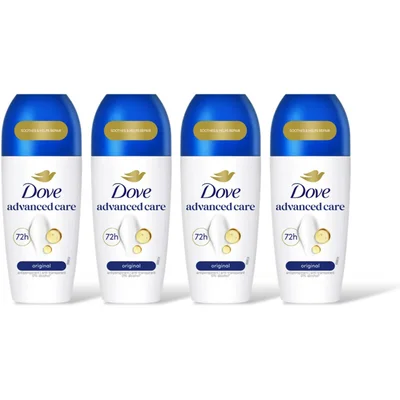 Dove Original anti-transpirant roller 4-pack