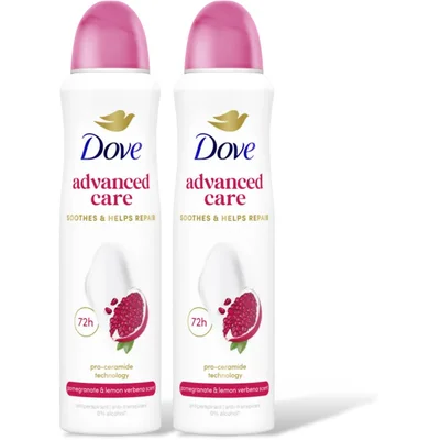 Dove Advanced care pomegranate spray 2-pack