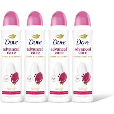 Dove Advanced care pomegranate spray 4-pack