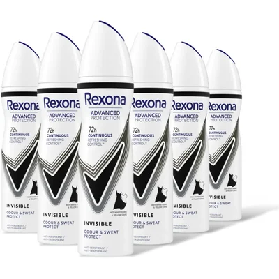 Rexona Invisible diamond anti-transpirant 6pack