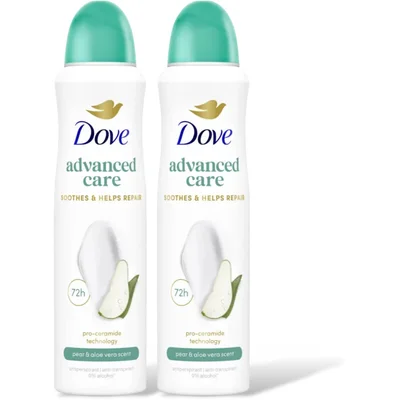 Dove Pear & aloe vera deodorant spray 2-pack