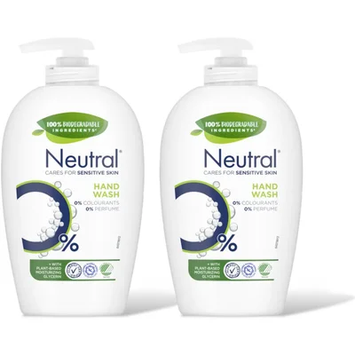 Neutral Hand wash 0% 2-pack