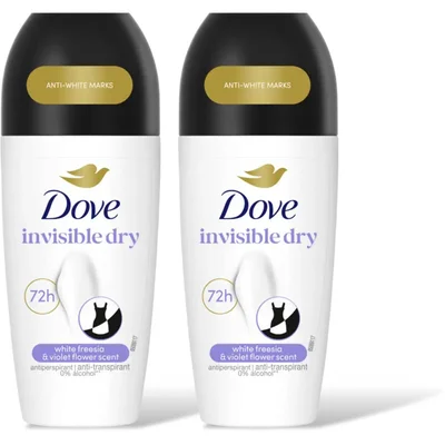 Dove Invisible dry anti-transpirant 2-pack