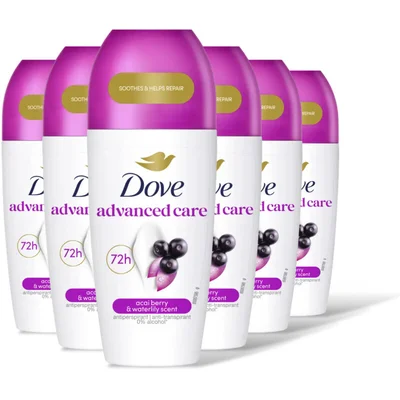 Dove Acai & waterlily anti-transpirant 6pack