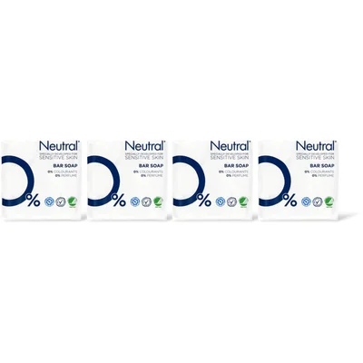 Neutral Sensitive skin bar soap 4-pack