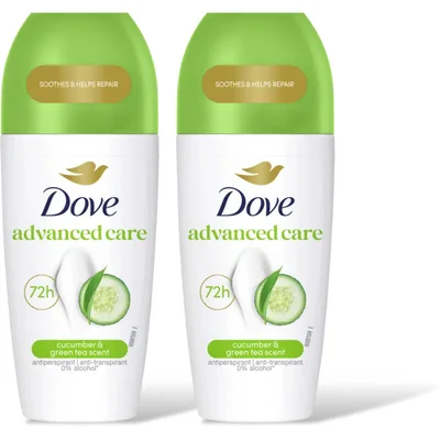 Dove Anti-transpirant roller komkommer 2-pack