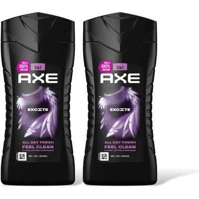 Axe Excite showergel 2-pack