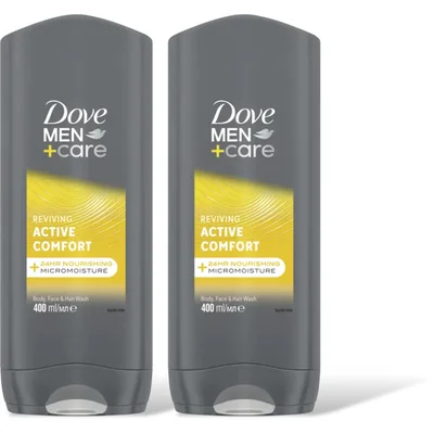 Dove Men+care FIFA active comfort 2-pack