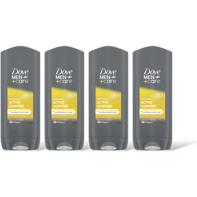 Dove Men+care FIFA active comfort 4-pack