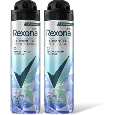 Rexona Men cooling menthol & lavender 2-pack