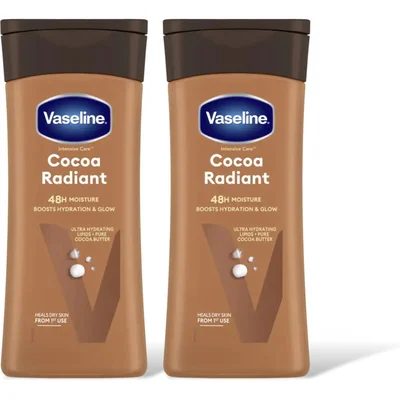 Vaseline Cocoa radiant lotion 2-pack