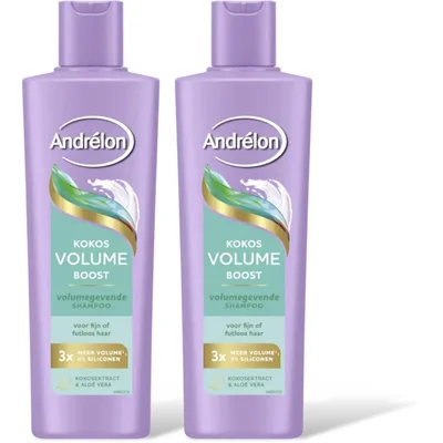 Andrélon Kokos volume boost shampoo 2-pack