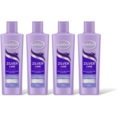 Andrélon Zilver care shampoo 4-pack