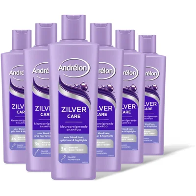 Andrélon Zilver care shampoo 6-pack
