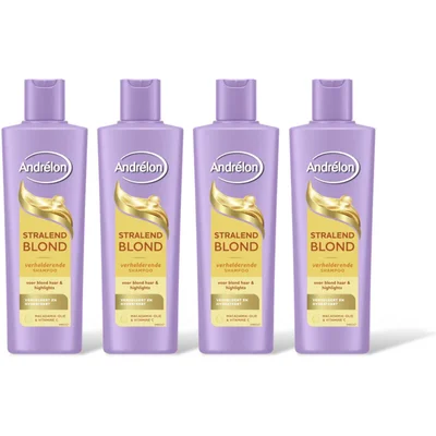 Andrélon Stralend blond shampoo 4-pack
