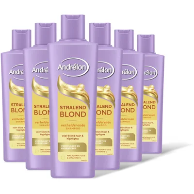 Andrélon Stralend blond shampoo 6-pack