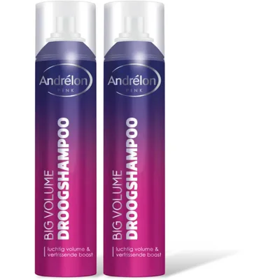 Andrélon Pink big volume droogshampoo 2-pack