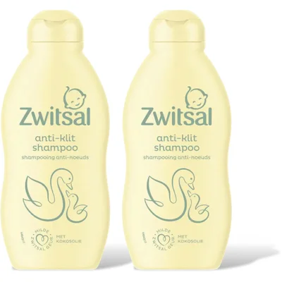 Zwitsal Baby & kids anti-klit shampoo 2-pack