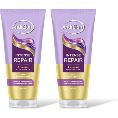 Andrélon Intense repair 1 minuut wow masker 2pack