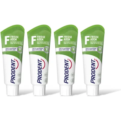 Prodent Tandpasta frisse adem 4-pack