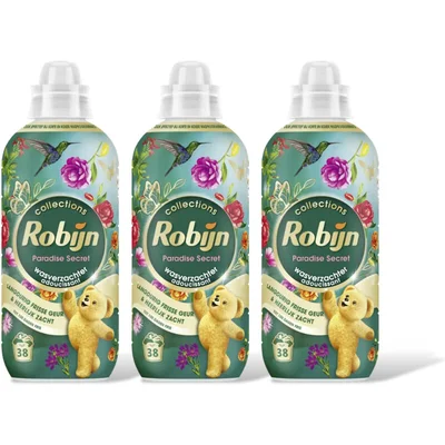 Robijn Wasverzachter paradise secret 3-pack