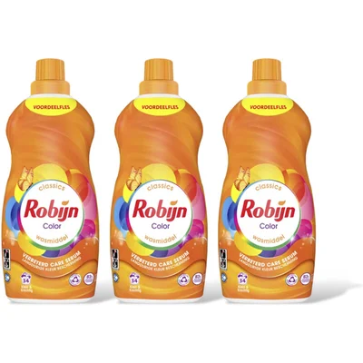 Robijn Color wasmiddel voordeelfles 3-pack