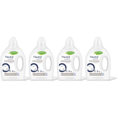 Neutral Parfumvrij wasverzachter 4-pack