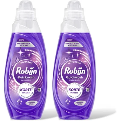 Robijn Quickwash optimum white 2-pack