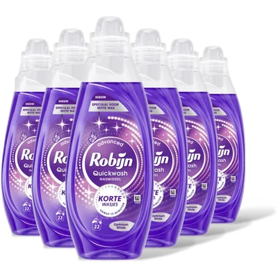 Robijn Quickwash optimum white 6-pack
