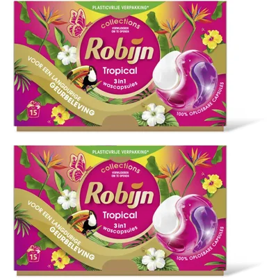 Robijn Collection tropical 3in1 capsules 2-pack