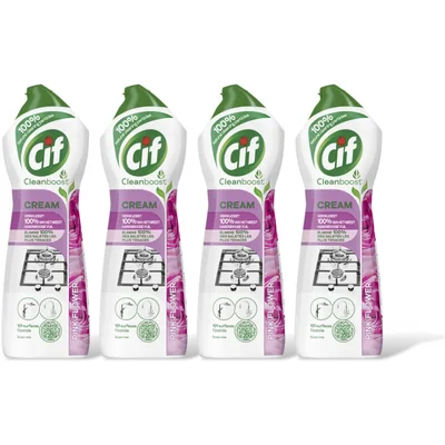 Cif Cream pink flower 4-pack