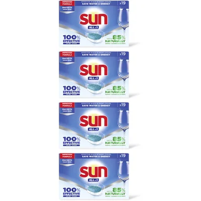 Sun All-in-one normaal tabletten 4-pack