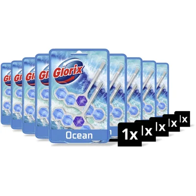 Glorix Power5 ocean duo pack wc-blok 18-pack