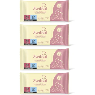 Zwitsal Baby sensitive billendoekjes 4-pack