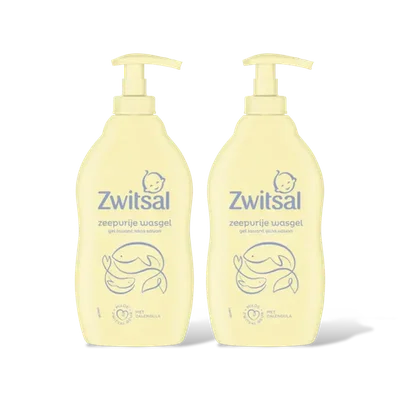 Zwitsal Baby zeepvrije wasgel 2-pack