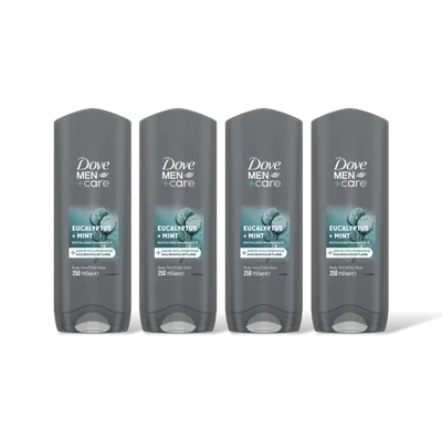 Dove Men+care eucalyptus & mint 4pack