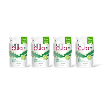 Unicura Handzeep ultra navul 4-pack
