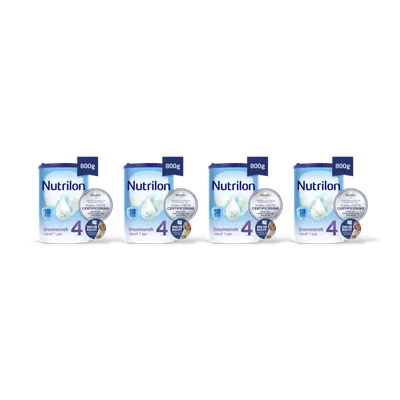 Nutrilon 4 dreumesmelk 12+ maanden 4-pack