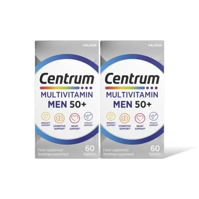 Centrum Multivitamin men 50+ tabletten 2-pack