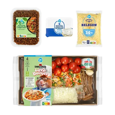 AH Gesneden VSP lava buisjes met V gehakt