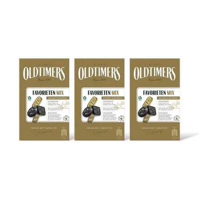 Oldtimers Favorieten mix 3-pack