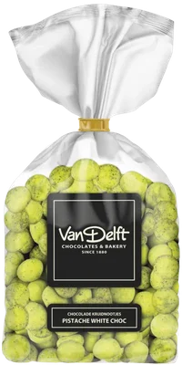Van Delft Chocolade kruidnootjes pistache white