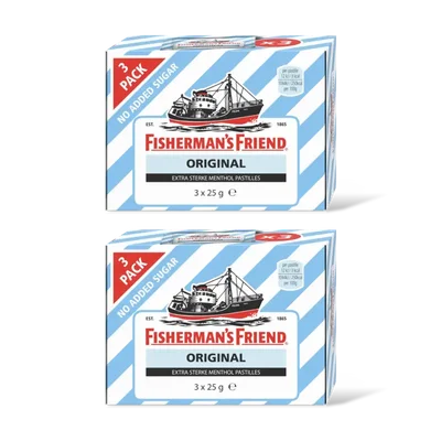 Fisherman's Friend Original suikervrij 2-pack