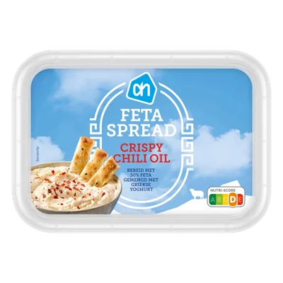AH Feta spread crispy chili oil