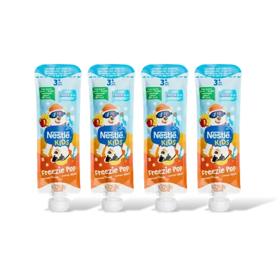 Nestlé Kids freezie pop mango appel 3+ jaar 4pk